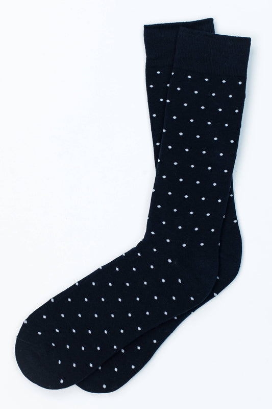 Dapper Dots Sock Carded Cotton by Alynn