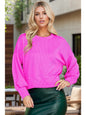 Wave Cropped Crewneck | Choose Color