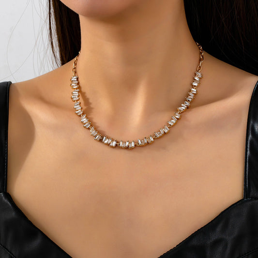 Dazzling Edge Necklace