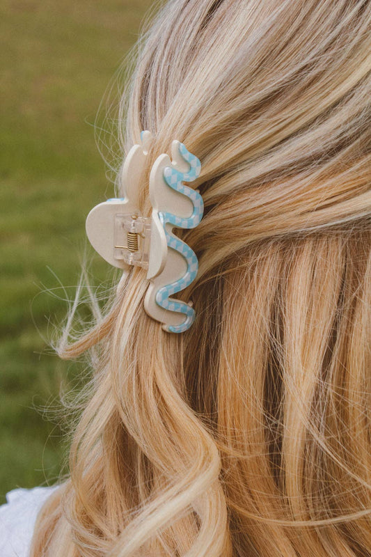 Squiggle Festive Claw Clip | FINAL SALE