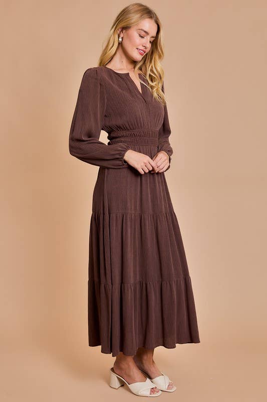 Taylor Long Sleeve Maxi Dress