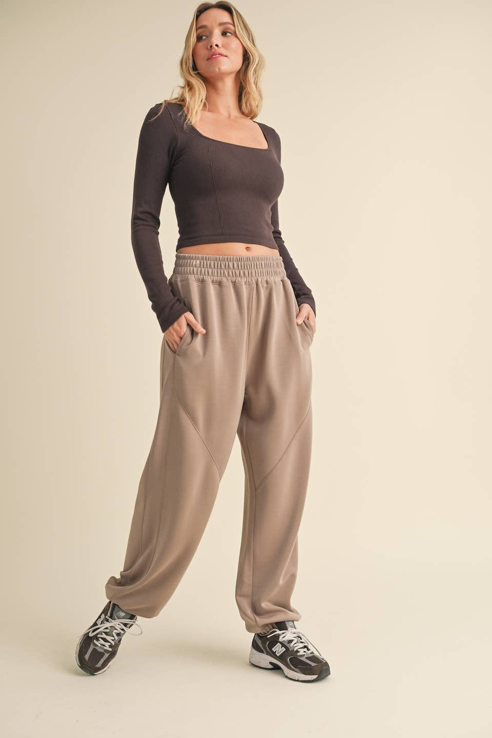 Square Neck Seamless Top | Choose Color