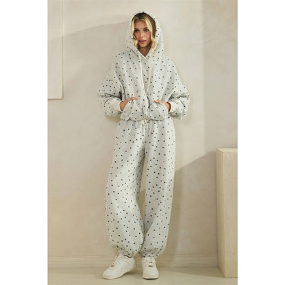 Polka Dot Sweat Pants