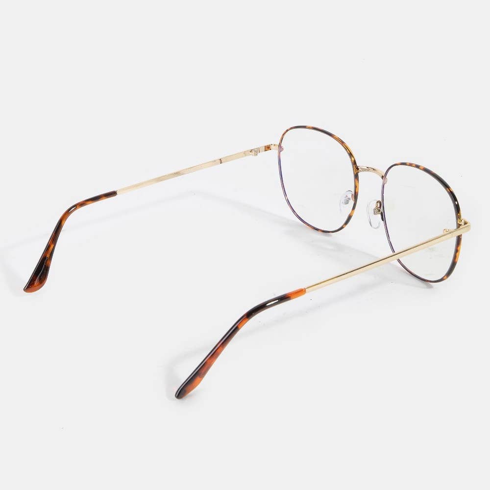 Round Blue Light Filter Sunglasses