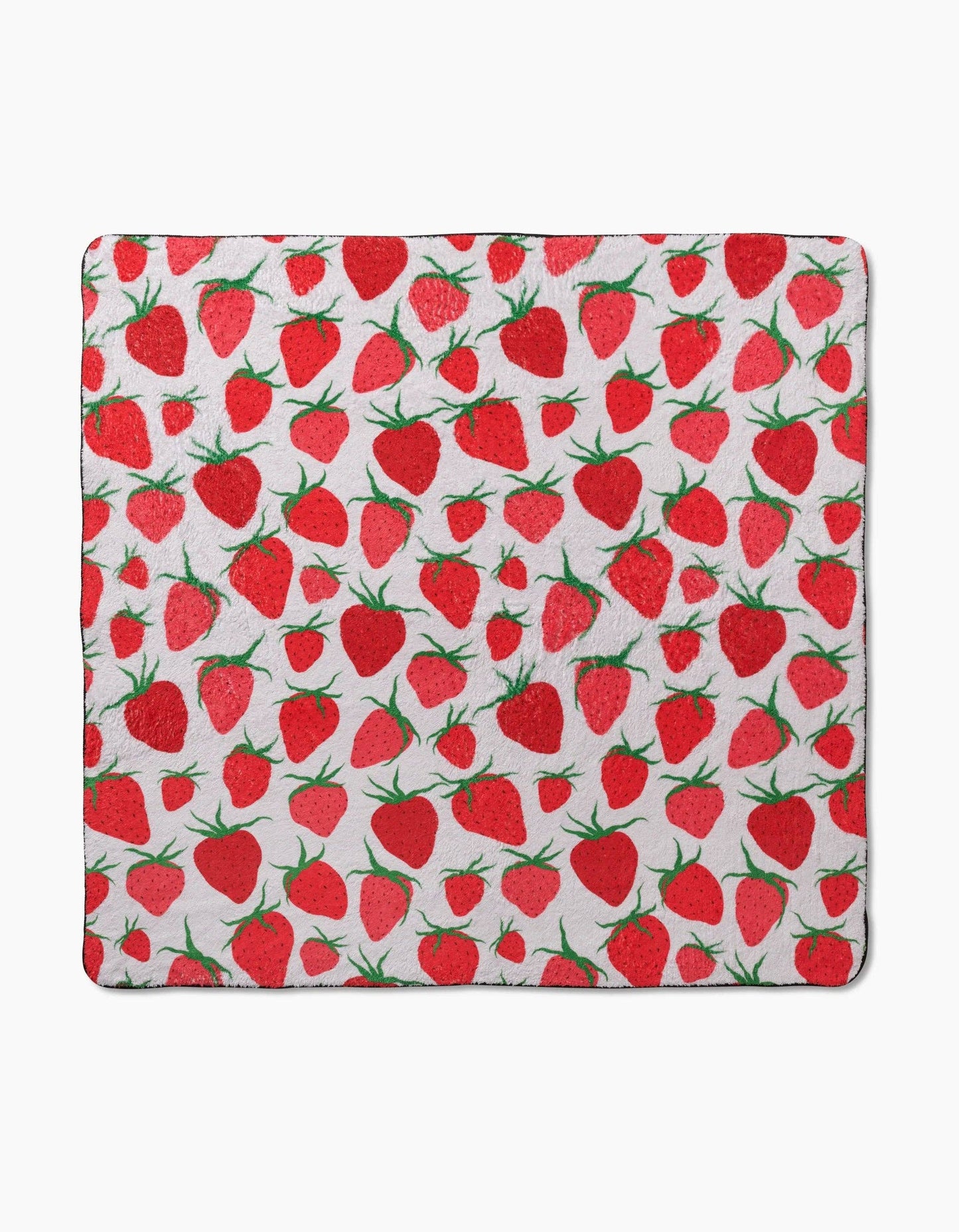 Strawberry Sniff Plush Dog Towel