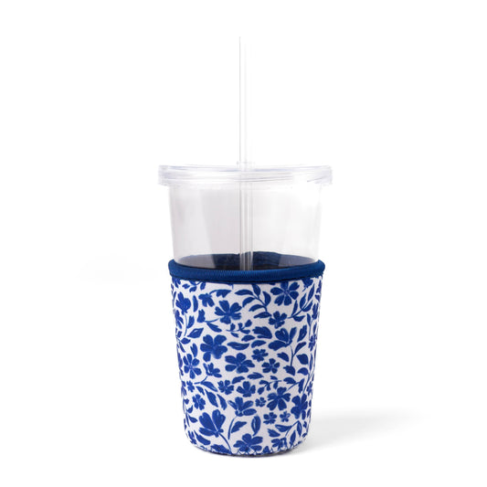 Porcelain Floral Drink Sleeve