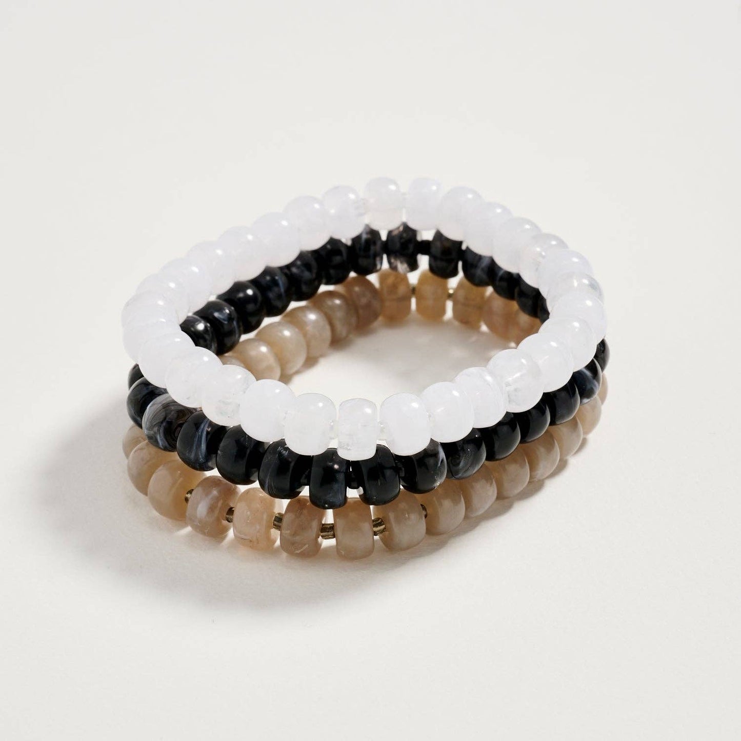 Earth & Ivory Bracelet Stack