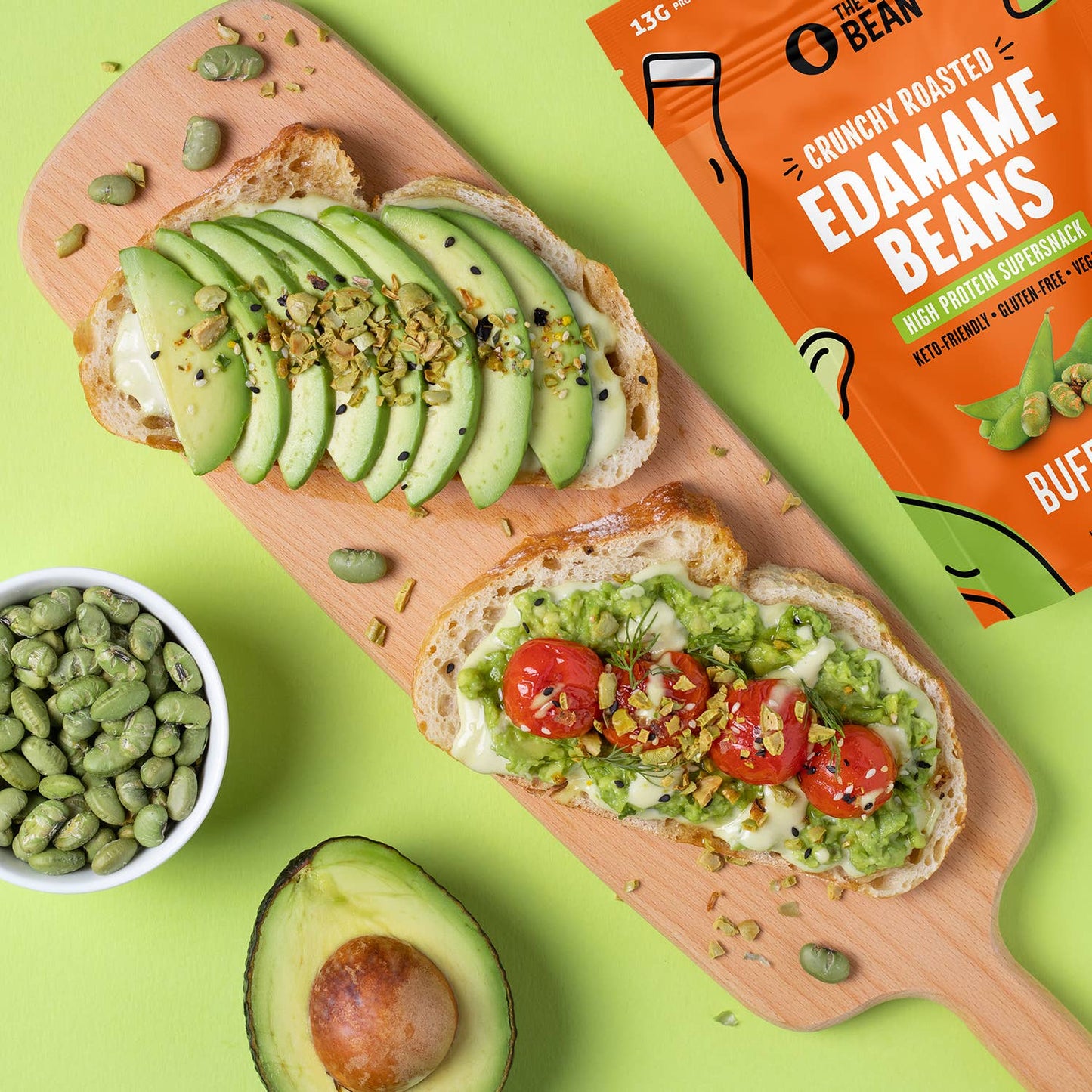 Crunchy Roasted Edamame Buffalo - 4oz