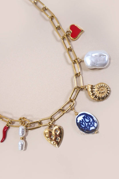 Charm Link Necklace