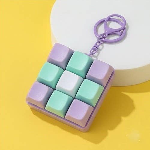 Keyboard Fidget Stress Relief Keychain