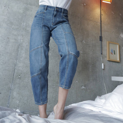 Drift High Rise Barrel Jeans