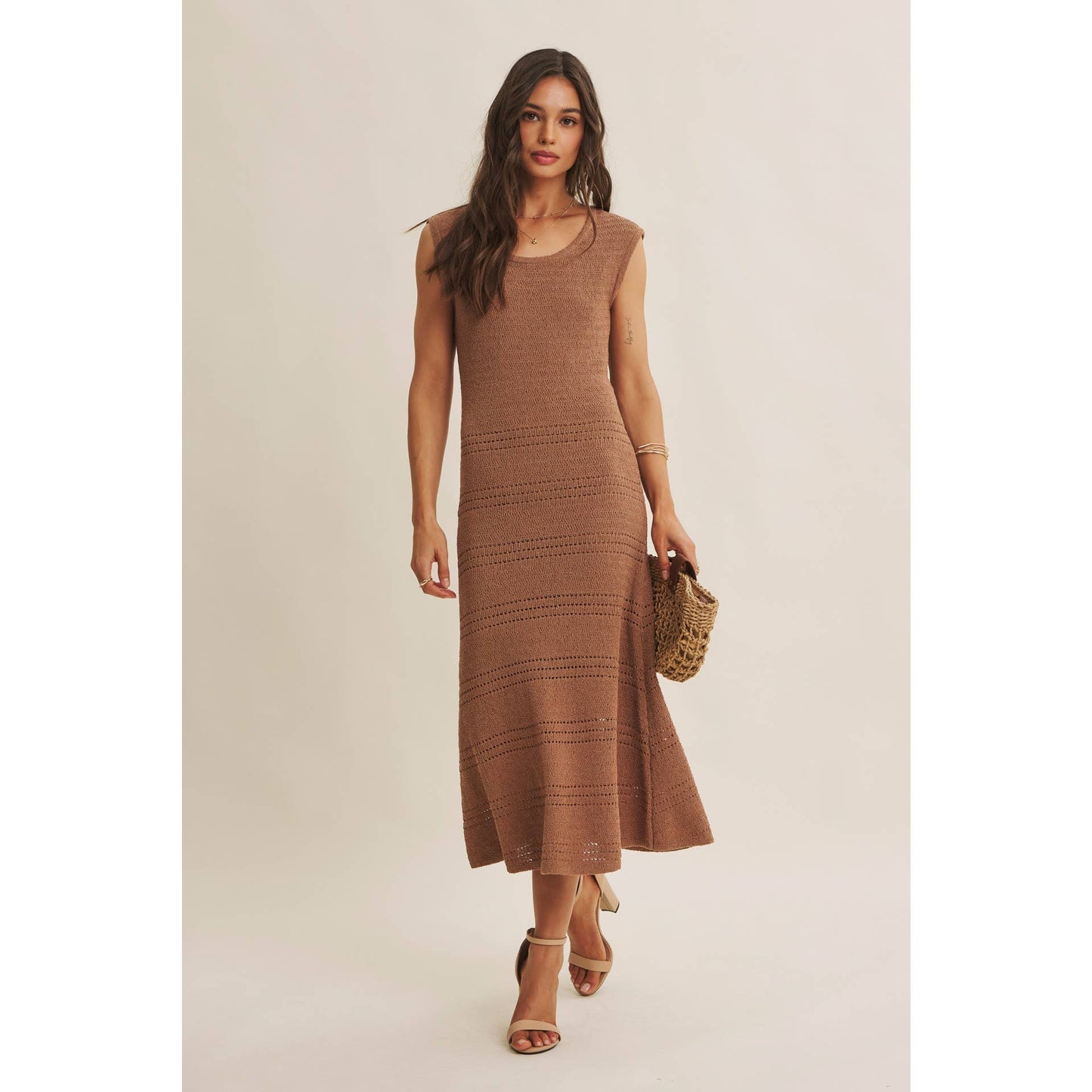 Coastal Knit Midi Dress