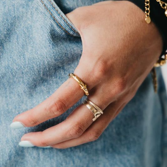 Diamond Studded Ring