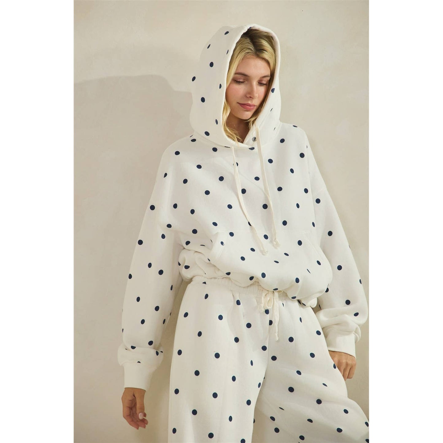 Polka Dot Sweat Pants