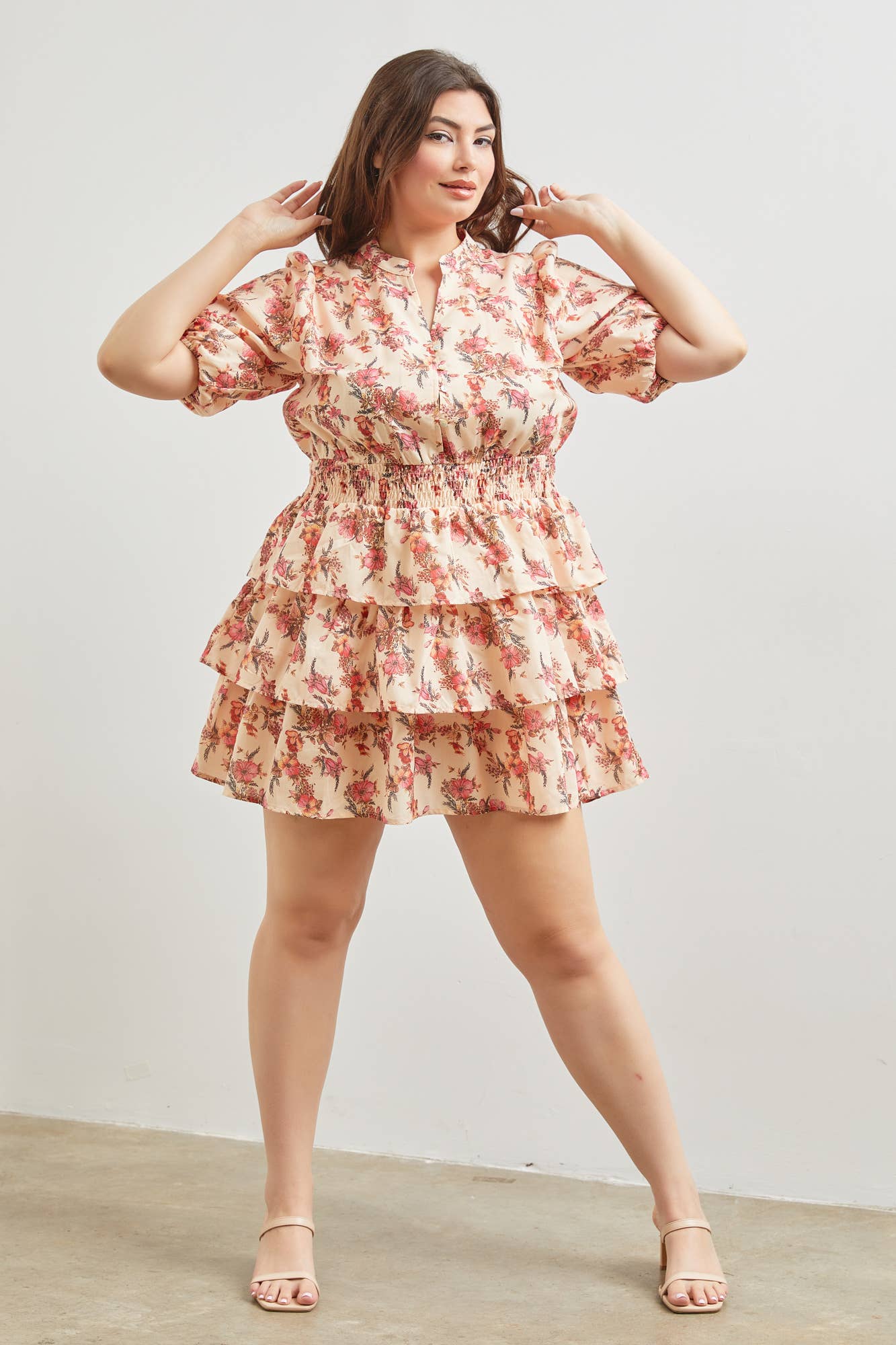 Plus Floral Dress | FINAL SALE