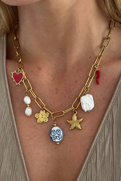 Charm Link Necklace