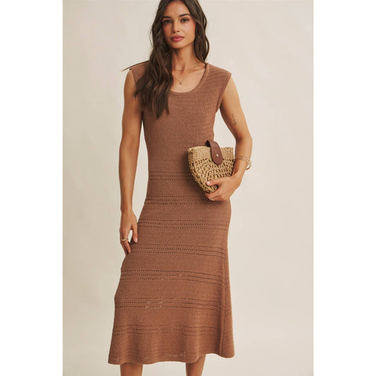 Coastal Knit Midi Dress