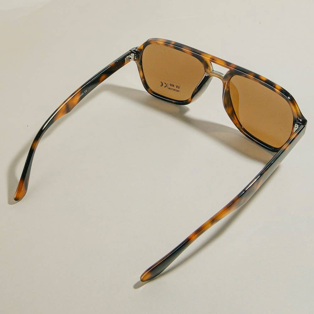 Modern Aviator Frame Sunglasses