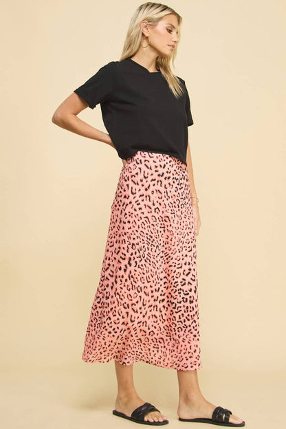 Animal Print Midi Skirt | FINAL SALE