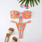 Floral Print Bikini Set