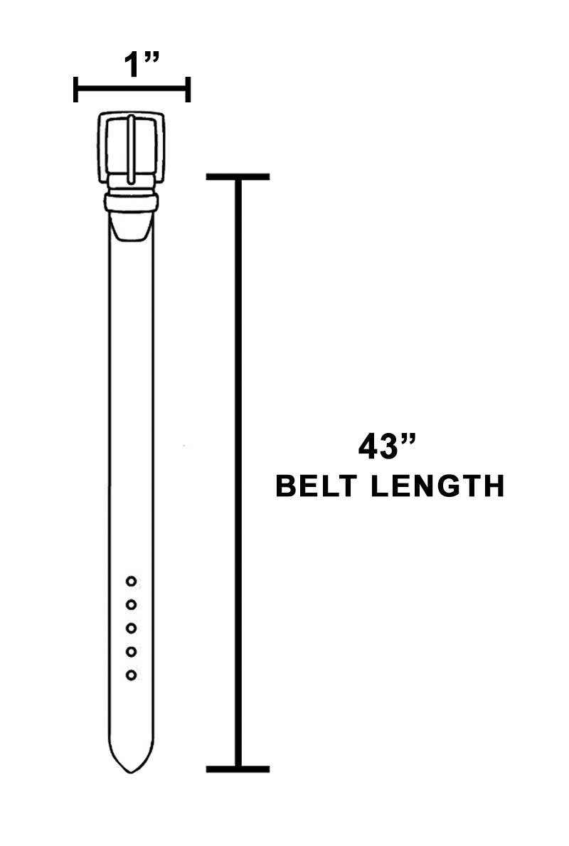 Metallic Leather Belt