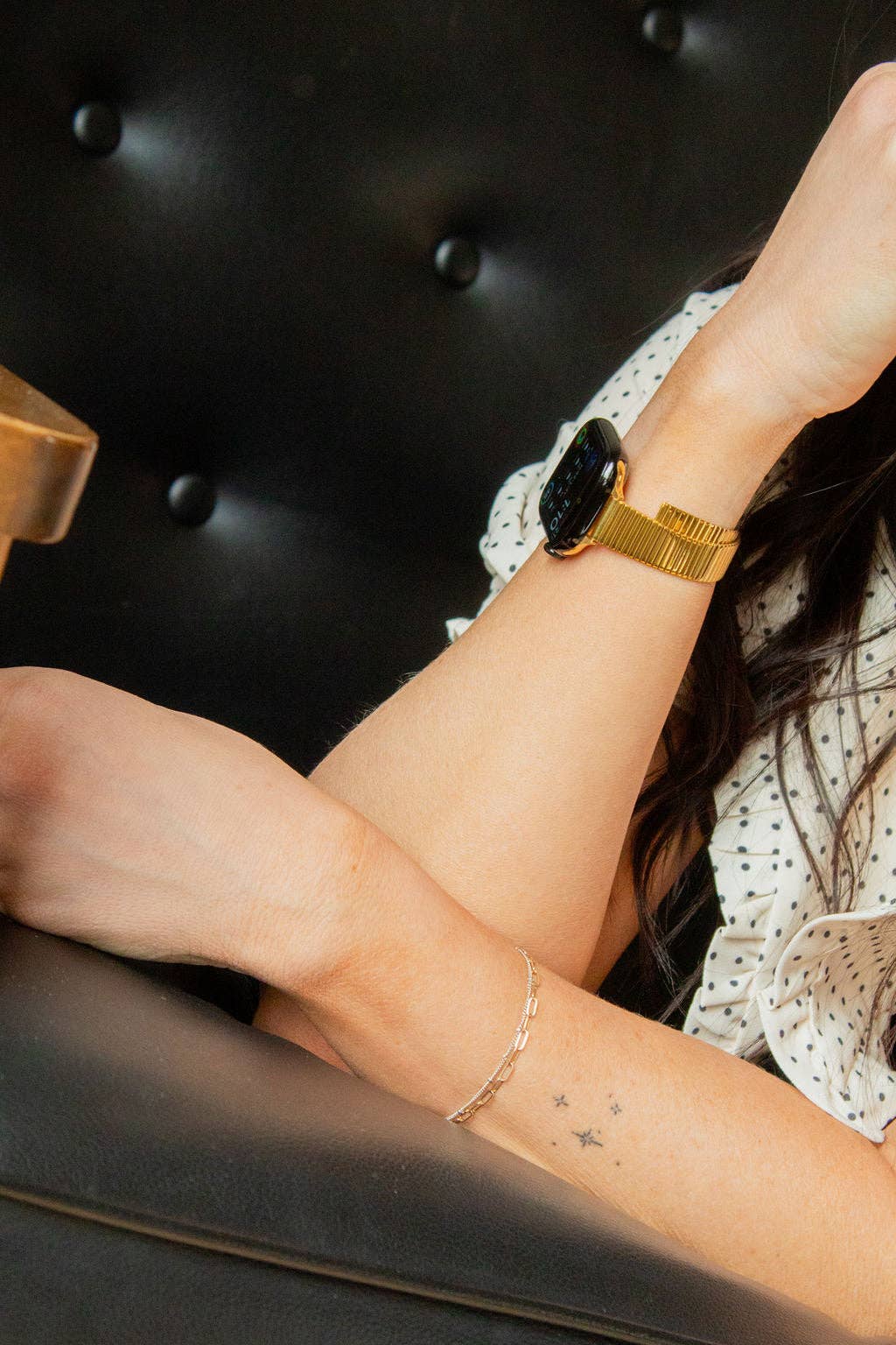 Vintage Gold Link Apple Watch Band