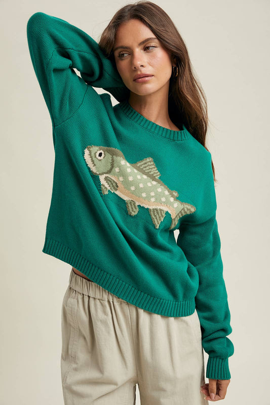Lake Day Catch Sweater