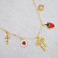 Berry Cute Charm Bracelet