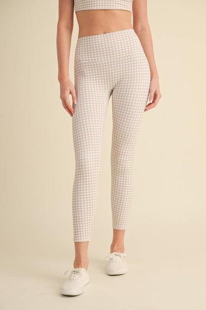 Gingham Aligned Performance Leggings