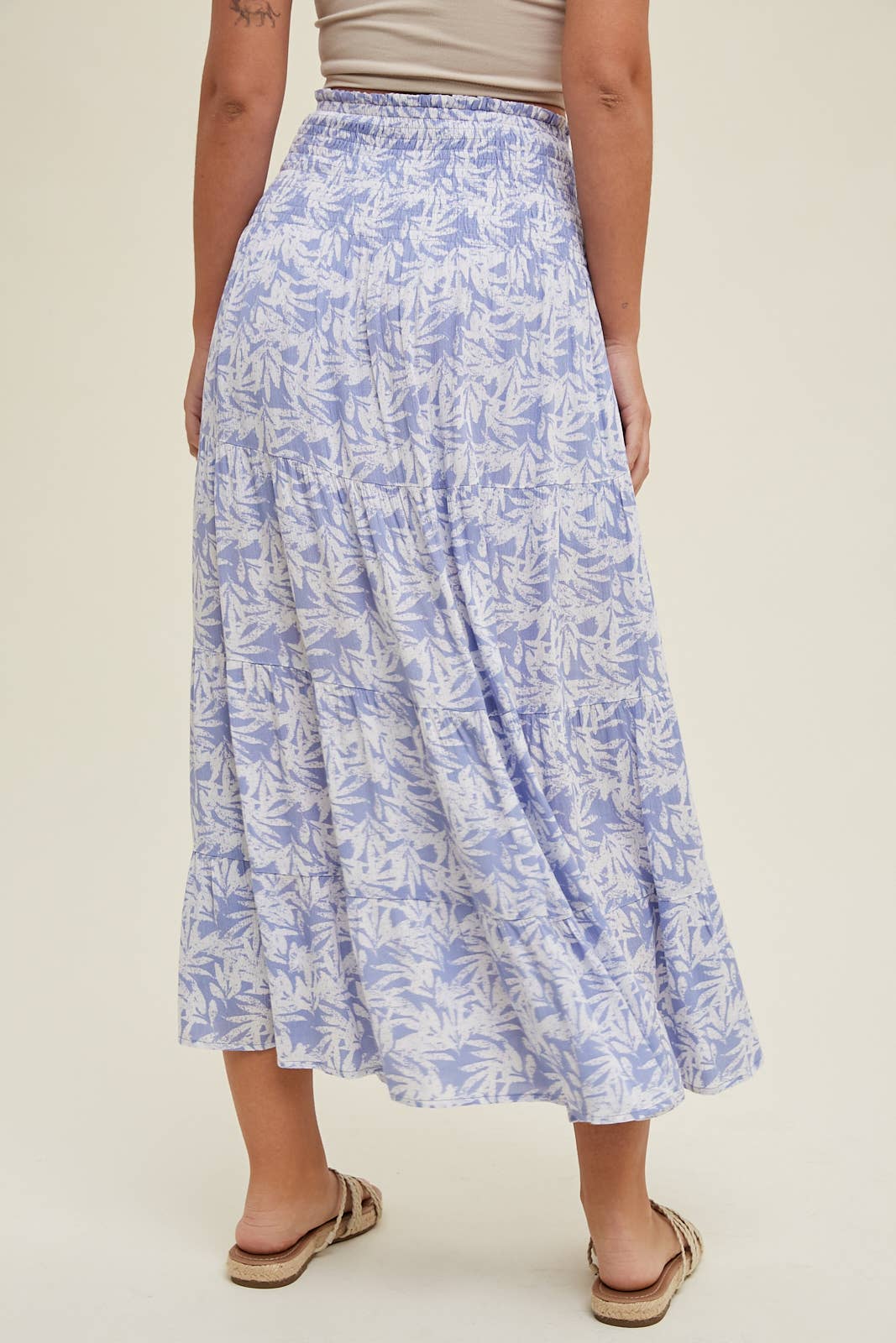 Tropical Midi Skirt
