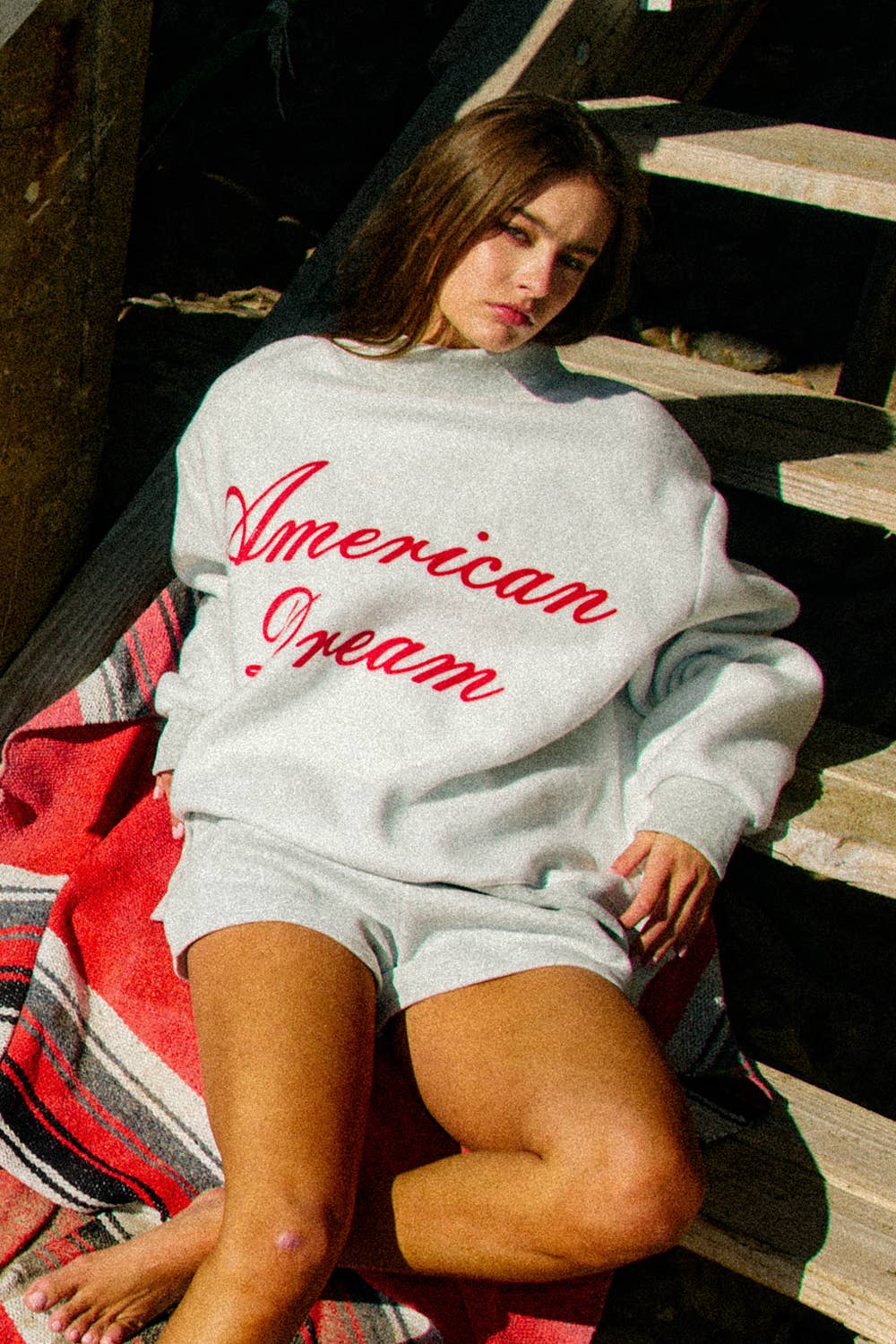 All-American Reversible Mock Neck
