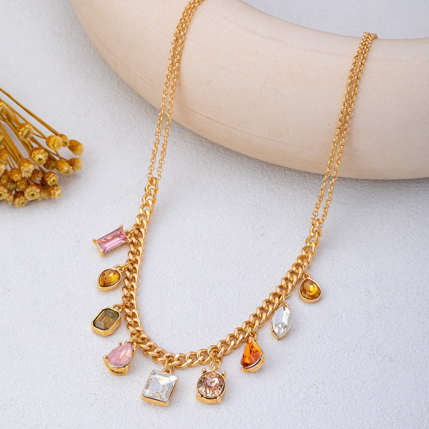 Sunkissed Stones Necklace
