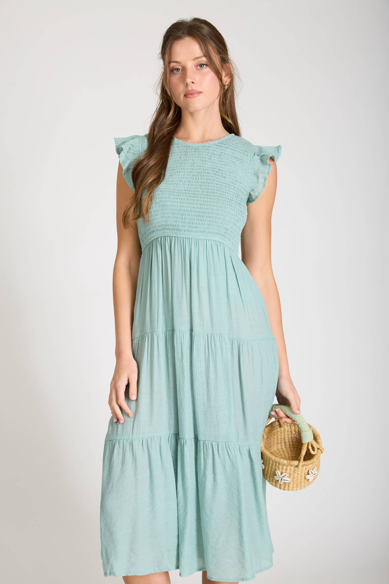 Simply Sweet Tiered Midi Dress