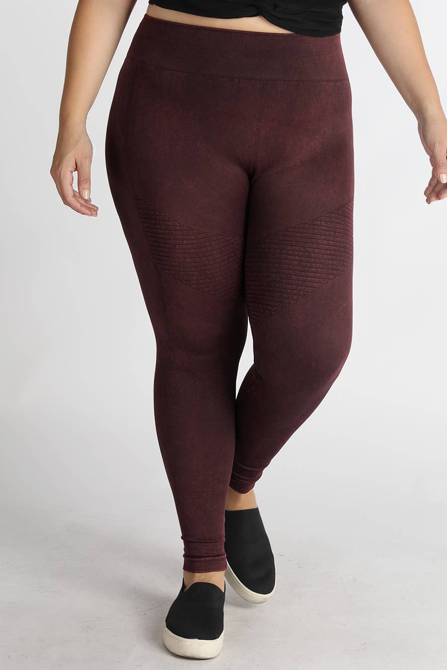 Plus Vintage Moto Leggings | FINAL SALE
