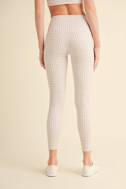 Gingham Aligned Performance Leggings