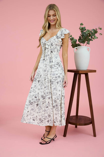 Floral Jenson Midi Dress