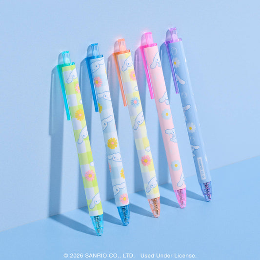 Sanrio Sweet Daisies Cinnamoroll™ Soft-Touch Gel Pen Set