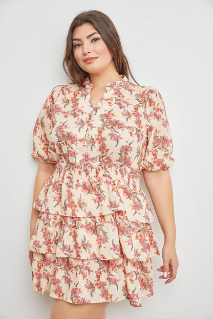 Plus Floral Dress | FINAL SALE