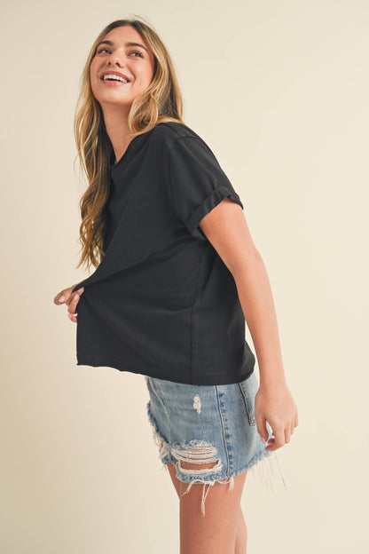 Mali Baby Tee Top | Choose Color
