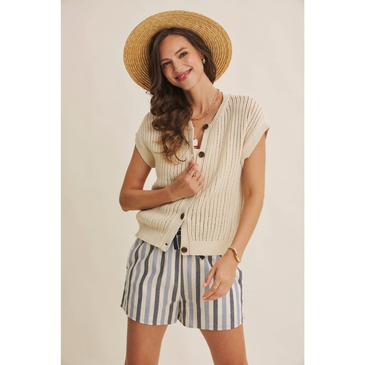 Sandbar Button Front Vest