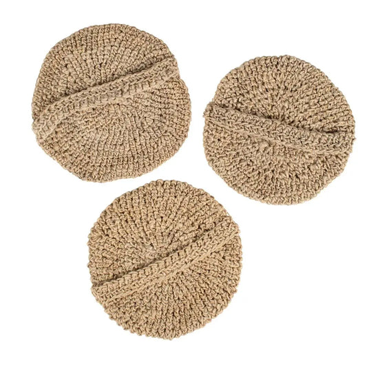 Hemp Kitchen Scrubbers | 3 Pack