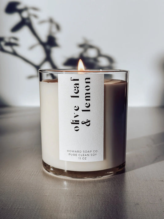 11 oz. Candel | Olive Leaf & Lemon