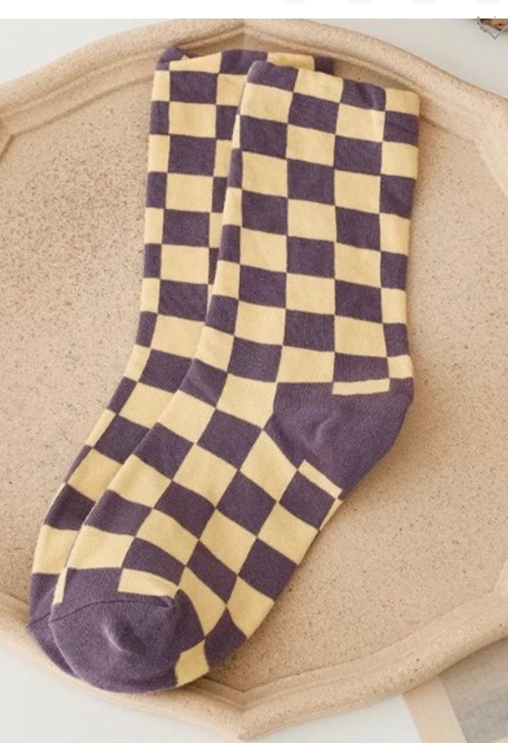 Checkered Socks | Choose Color